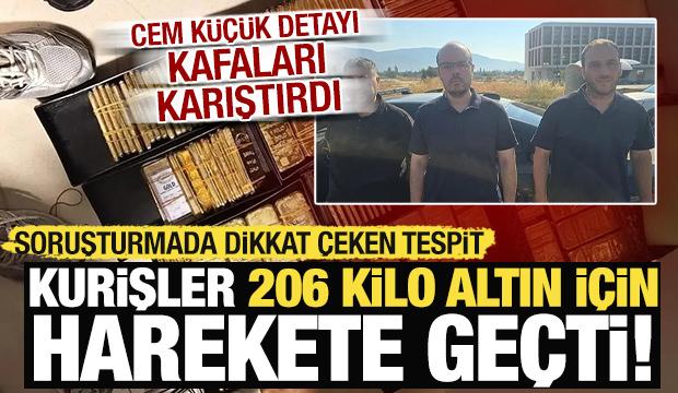 Alihan Kuriş soruşturmasında 206 kilo altın hamlesi! Cem K&uuml;&ccedil;&uuml;k'&uuml;n avukatıyla anlaşmışlar