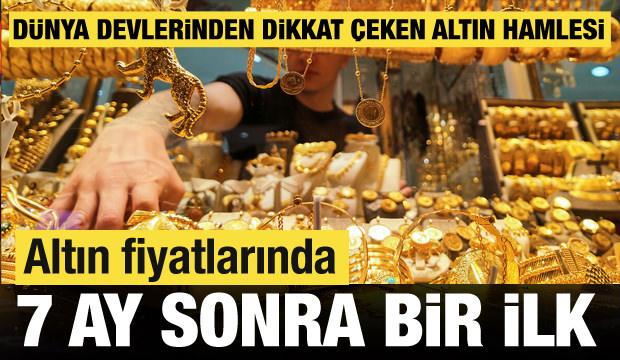 Altın fiyatlarında 7 ayın zirvesi! Ağustosta y&uuml;zde 10 y&uuml;kseldi