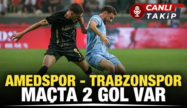 Amedspor - Trabzonspor! CANLI