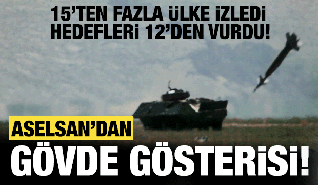Aselsan'dan LGK 84 ile g&ouml;vde g&ouml;sterisi
