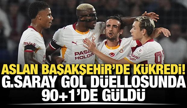 Aslan hata yapmadı! 5 goll&uuml; d&uuml;elloda Galatasaray 90+1'de g&uuml;ld&uuml;