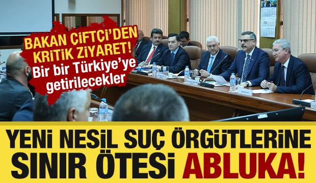Bakan &Ccedil;ift&ccedil;i d&uuml;ğmeye bastı: Yeni nesil su&ccedil; &ouml;rg&uuml;tlerine sınır &ouml;tesi abluka!