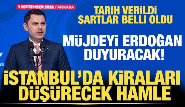 Bakan Murat Kurum İstanbul&rsquo;da kiralık konut d&ouml;neminin m&uuml;jdesini verdi