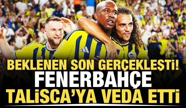 Beklenen son! Fenerbah&ccedil;e Talisca'ya veda etti