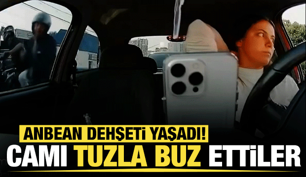 Brezilya'da dehşet anları: Trafik ışıklarında saniyeler i&ccedil;inde soyuldu