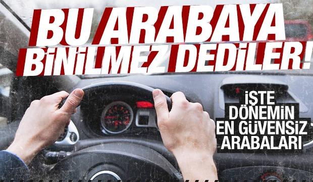 Bu arabaya binilmez dediler! İşte d&ouml;nemin en k&ouml;t&uuml; markaları diye sıralanan liste