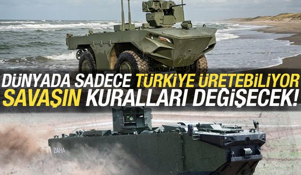 D&uuml;nyada sadece T&uuml;rkiye &uuml;retiyor! Savaşın kurallarını değiştirecek hamle