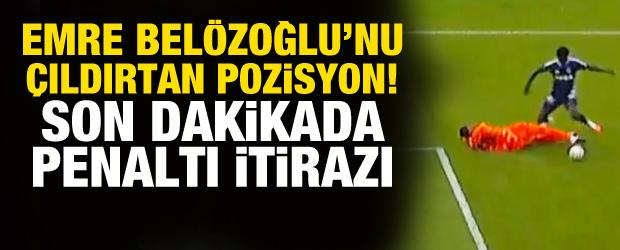 Emre Bel&ouml;zoğlu 'Skandal' dedi! Verilmeyen penaltı g&uuml;ndem oldu