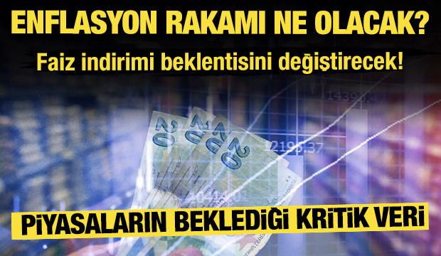 Enflasyon rakamı ne olacak? Piyasaların beklediği kritik veri!
