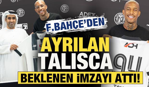 Fenerbah&ccedil;e'den ayrılan Anderson Talisca, beklenen imzayı attı