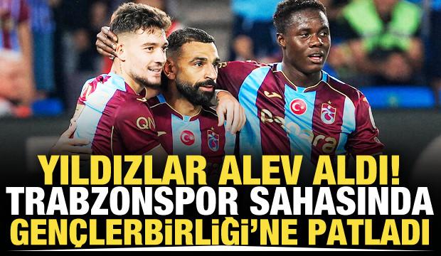 Fırtına Gen&ccedil;lerbirliği'ne patladı! Gol yağdırdılar