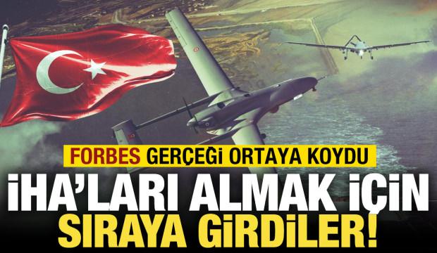 Forbes yazdı: T&uuml;rk İHA'larını almak i&ccedil;in &uuml;lkeler sıraya girdi!