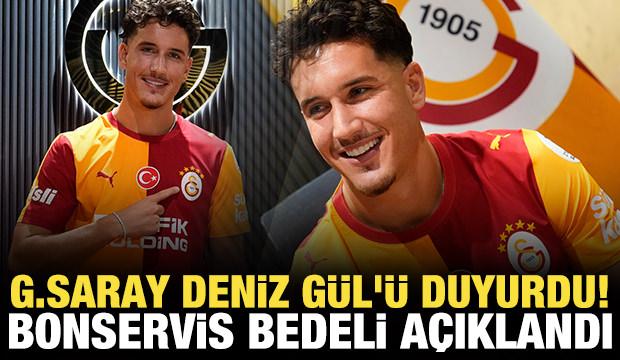 Galatasaray, Deniz G&uuml;l'&uuml; duyurdu! Bonservis bedeli a&ccedil;ıklandı