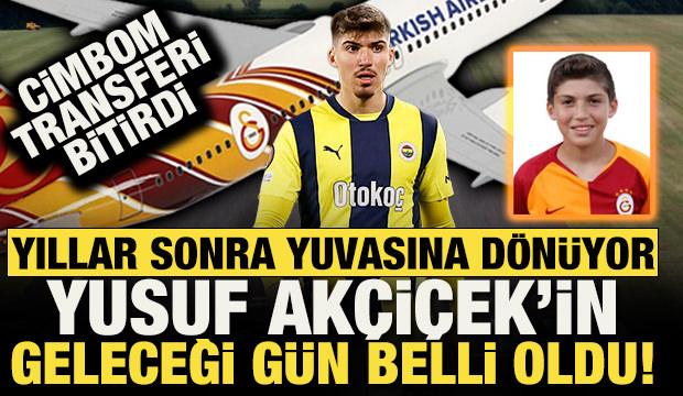 Galatasaray transferi bitirdi! Yusuf Ak&ccedil;i&ccedil;ek'in İstanbul'a geleceği g&uuml;n duyuruldu