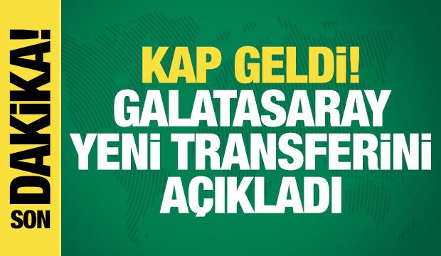 Galatasaray yeni transferini a&ccedil;ıkladı! El Chadaille Bitshiabu İstanbul'a geldi