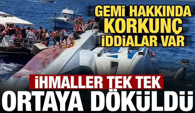 Girne'deki gemi faciasında ihmaller zinciri ortaya &ccedil;ıktı! Şoke eden iddialar...