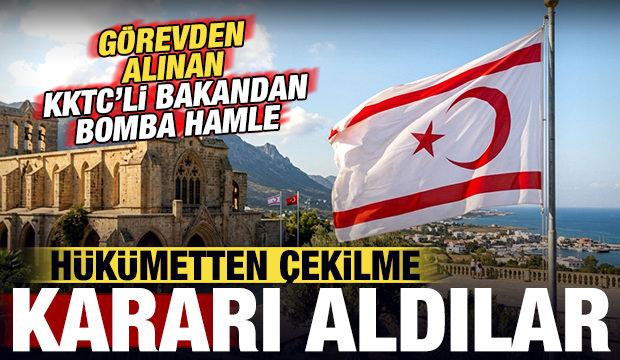 G&ouml;revden alınan bakandan bomba hamle: H&uuml;k&uuml;metten &ccedil;ekilme kararı aldılar!