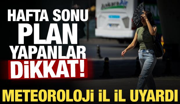 Hafta sonu i&ccedil;in yeni tahmin! İstanbul, Ankara ve İzmir... Meteoroloji g&uuml;n g&uuml;n a&ccedil;ıkladı