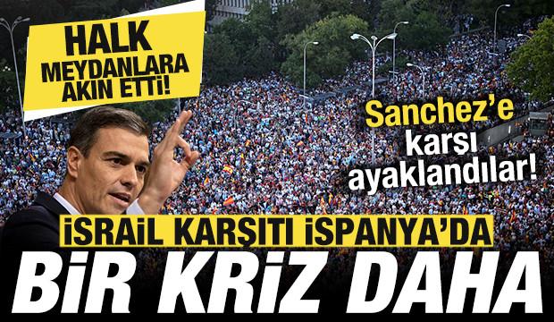 İspanya'da bir kriz daha! Halk meydanlara akın etti! H&uuml;k&uuml;mete karşı ayaklandılar