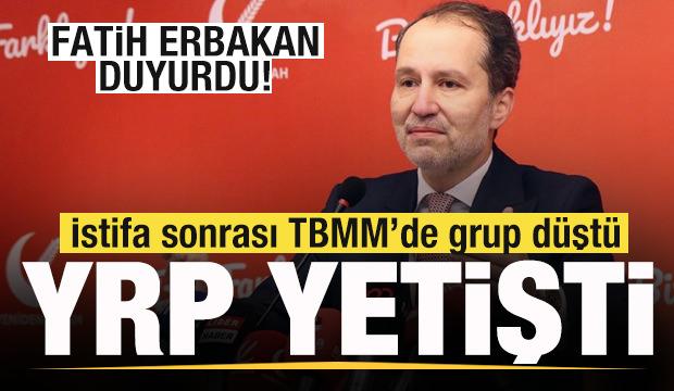 İstifa sonrası d&uuml;şt&uuml;! İmdadına Yeniden Refah yetişti! Fatih Erbakan duyurdu