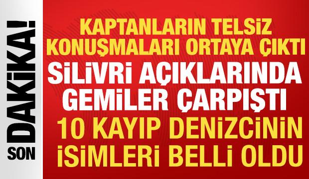 Marmara'da iki T&uuml;rk gemisi &ccedil;arpıştı! Bir gemi battı, endişeli bekleyiş