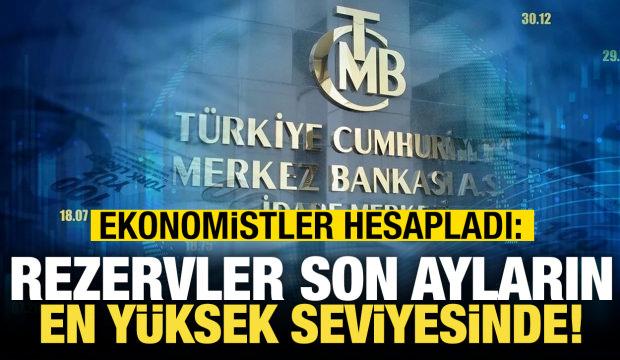 Merkez Bankası rezervleri 5,5 ayın en y&uuml;kseğinde!