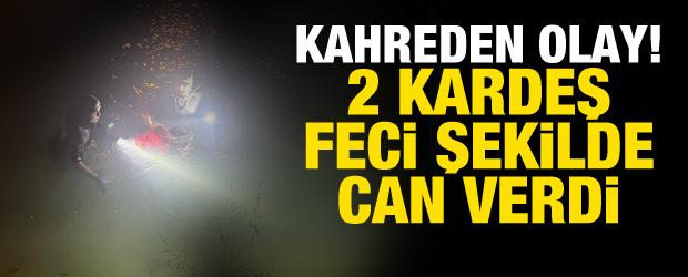 Mersin'de kahreden olay! Sulama kanalına d&uuml;şen 2 kardeş hayatını kaybetti