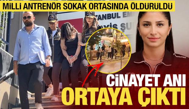 Milli antren&ouml;r Funda Bakış bı&ccedil;aklanarak &ouml;ld&uuml;r&uuml;ld&uuml;! Cinayet anı ortaya &ccedil;ıktı