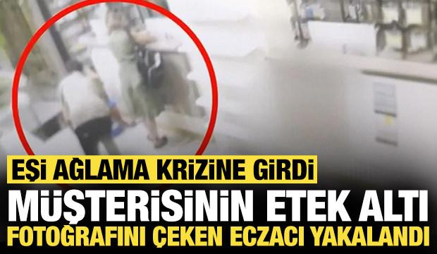 M&uuml;şterisinin etek altı fotoğrafını &ccedil;eken eczacı yakalandı: Eşi ağlama krizine girdi