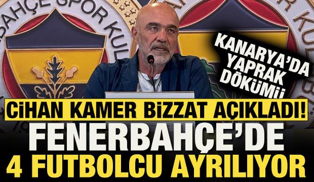 Resmi a&ccedil;ıklama geldi! Fenerbah&ccedil;e'de Anderon Talisca dahil 4 futbolcuyla yollar ayrılıyor