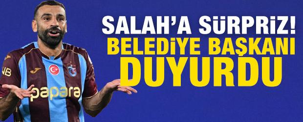 Salah&rsquo;a s&uuml;rpriz! Belediye Başkanı duyurdu