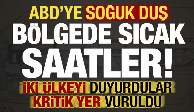 Son dakika: ABD'ye soğuk duş, b&ouml;lgede alev alev! 2 &uuml;lkeyi duyurdular, kritik yer vuruldu..