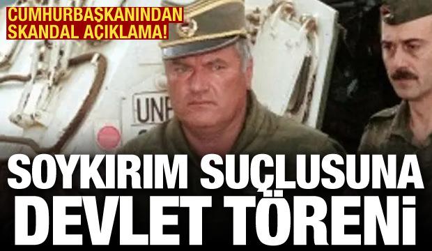 Soykırım su&ccedil;lusuna askeri t&ouml;ren yaptılar