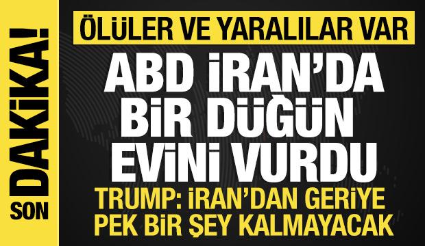 Trump'tan son dakika a&ccedil;ıklaması: ABD, İran'ı vurmaya başladı
