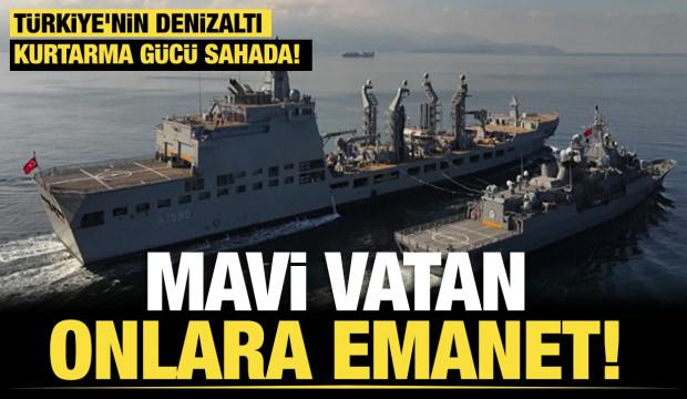 T&uuml;rkiye'nin denizaltı kurtarma g&uuml;c&uuml; sahada! 