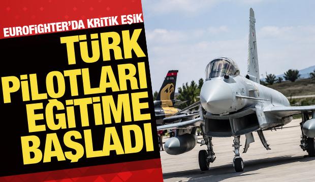 T&uuml;rkiye&rsquo;nin Eurofighter hamlesinde kritik eşik: Pilot eğitimleri başladı