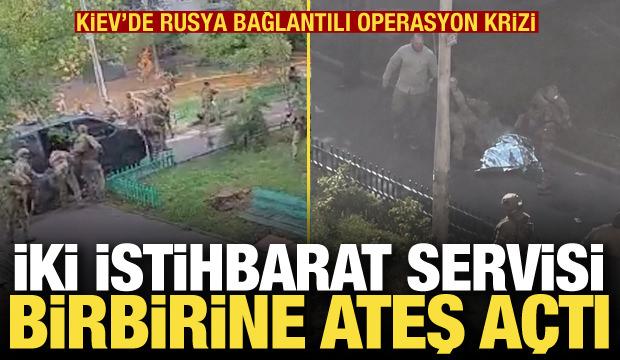 Ukrayna'da istihbarat&ccedil;ılar birbirine ateş a&ccedil;tı