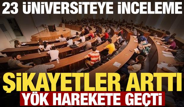 Y&Ouml;K d&uuml;ğmeye bastı! 23 vakıf &uuml;niversitesi mercek altında