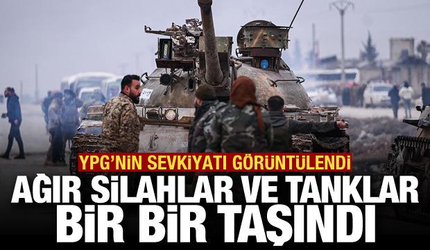 YPG'nin teslim ettiği silahlar Halep'e taşınıyor