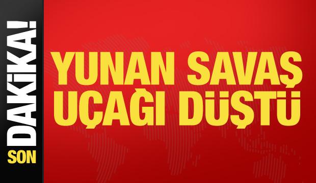 Yunanistan'da savaş u&ccedil;ağı d&uuml;şt&uuml;