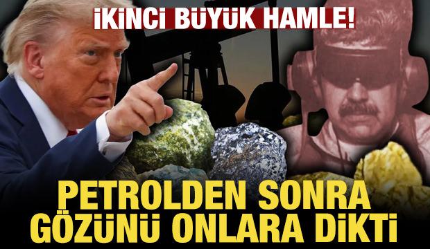ABD petrolden sonra 644 ton altın ve kritik madenlere g&ouml;z&uuml;n&uuml; dikti