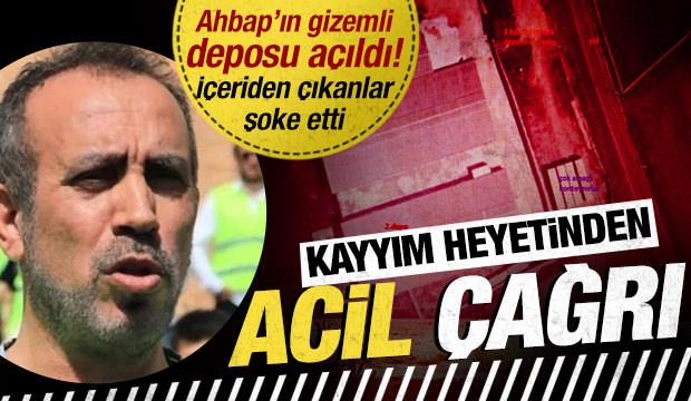 Ahbap deposunda y&uuml;zlerce &ccedil;adır ve malzeme bulundu: Kayyım heyetinden acil dağıtım &ccedil;ağrısı