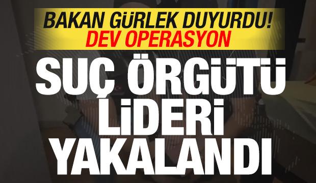 Akın G&uuml;rlek'ten son dakika a&ccedil;ıklaması! Dev operasyon: Su&ccedil; &ouml;rg&uuml;t&uuml; lideri yakalandı