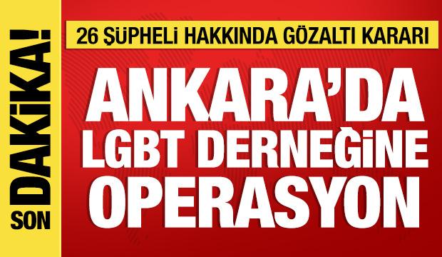 Ankara'da LGBT derneğine operasyon: 26 g&ouml;zaltı kararı