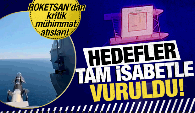 Antalya a&ccedil;ıklarında nefes kesen test: Yerli m&uuml;himmatlar tam 12'den vurdu!