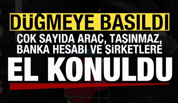 Bakan G&uuml;rlek duyurdu! D&uuml;ğmeye basıldı! &Ccedil;ok sayıda taşınmaz ara&ccedil; ve şirketlere el konuldu