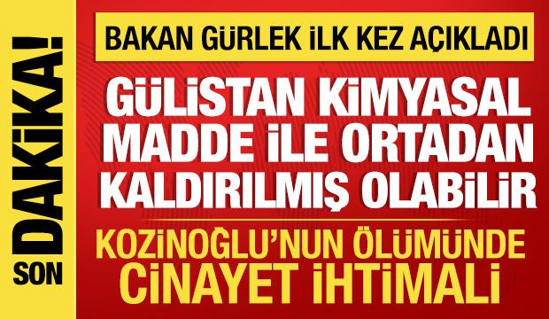 Bakan G&uuml;rlek'ten son dakika a&ccedil;ıklamalar