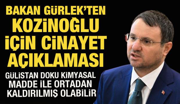 Bakan G&uuml;rlek'ten son dakika a&ccedil;ıklamalar