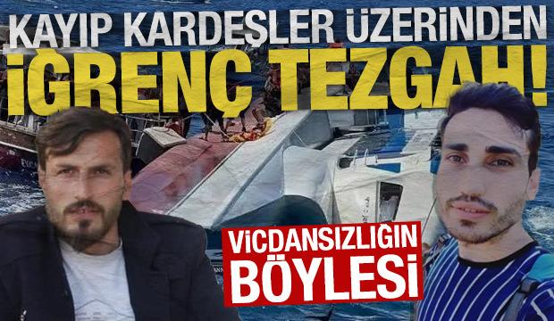 Batan gemide kaybolan kardeşlerin acısını fırsat bildiler: Sahte IBAN oyunu
