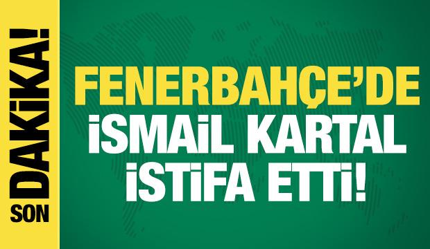 Fenerbah&ccedil;e Teknik Direkt&ouml;r&uuml; İsmail Kartal istifa etti